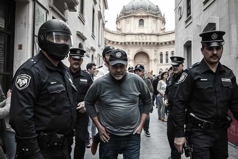 Malta Rape Suspect’s Dramatic Escape Attempt in Valletta