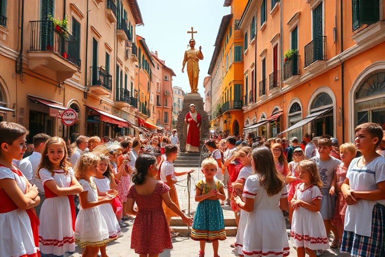 Malta Festa Tfal: Honouring St Anthony in Rabat