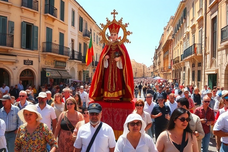 Malta Għajnsielem’s Red-Hot St Anthony Feast: A Malta Must-See