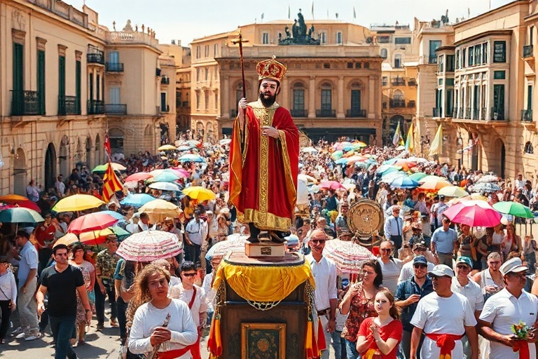 Malta Għajnsielem’s Red-Hot Summer Kick-off: The Feast of St Anthony of Padua