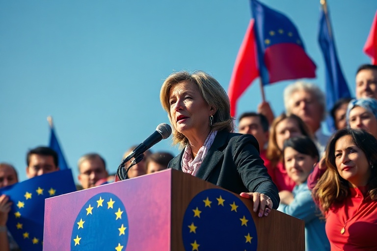 Malta Roberta Metsola Rallies Voters: Malta’s Future at Stake