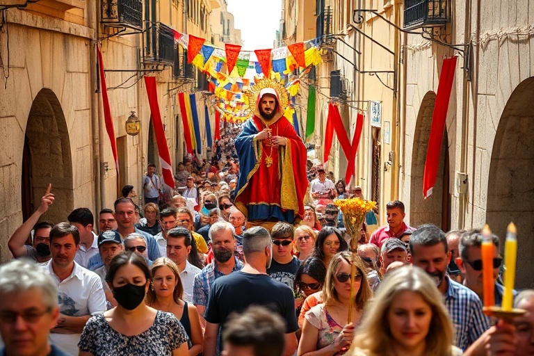 Malta Għajnsielem’s Stunning Feast of St Anthony of Padua