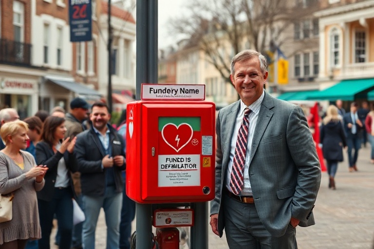 Malta Candidate Spends Campaign Funds on Public Defibrillator