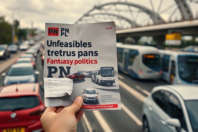 Malta Fantasy or Reality? Momentum Questions PN and PL’s Transport Visions