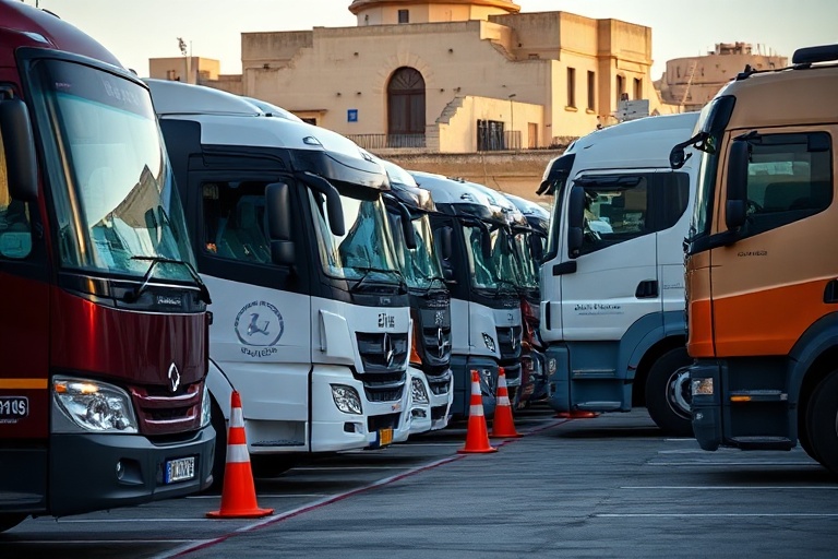 Malta Heavy Vehicles Stir Up Xewkija Park-and-Ride Debate