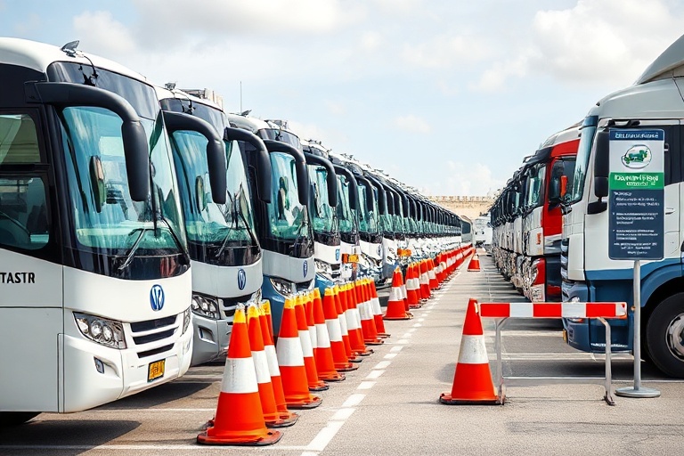 Malta Heavy Vehicles’ Overnight Stay at Xewkija Park-and-Ride: Temporary or Not?