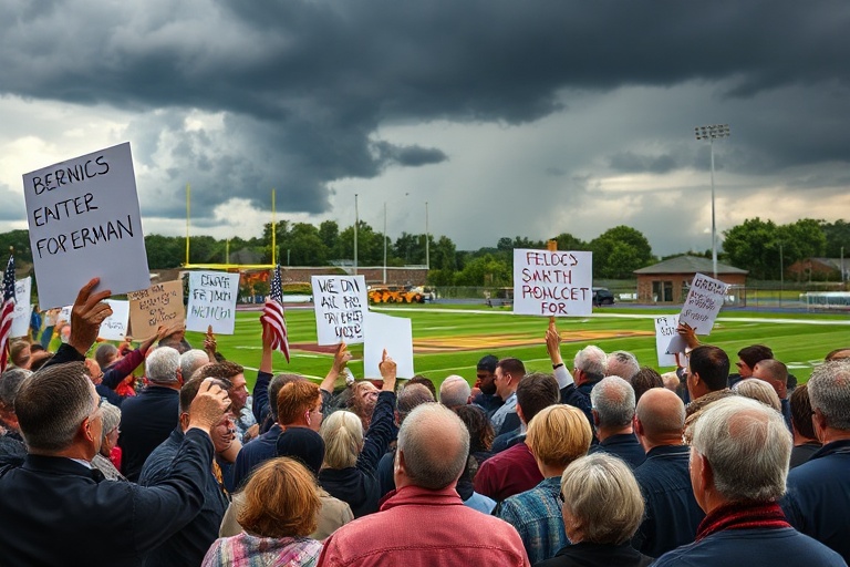 Malta Pembroke Residents Protest PL/PN Land Deal