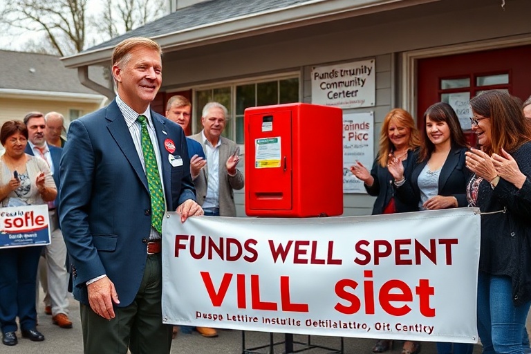 Malta Candidate Spends Campaign Funds on Public Defibrillators