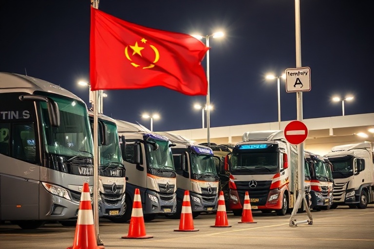 Malta Heavy Vehicles at Xewkija Park-and-Ride: Temporary or Not?