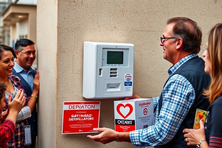 Malta Candidate’s Heartfelt Gesture: Campaign Funds for Public Defibrillator, Not Flyers