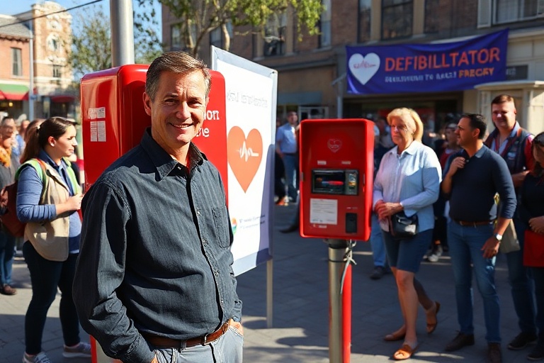 Malta Malta Candidate’s Unorthodox Campaign: Defibrillators Over Flyers