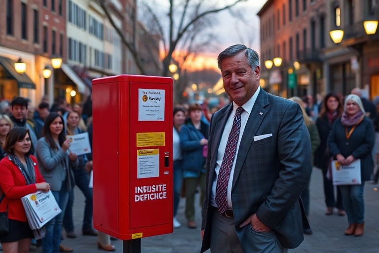 Malta Candidate Spends on Defibrillator, Not Flyers