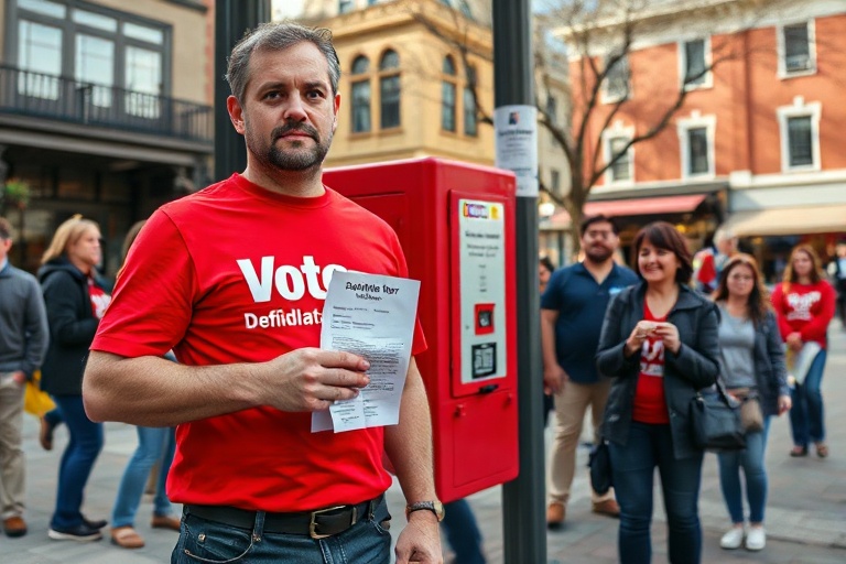 Malta Candidate’s Unconventional Campaign: Defibrillator Over Flyers