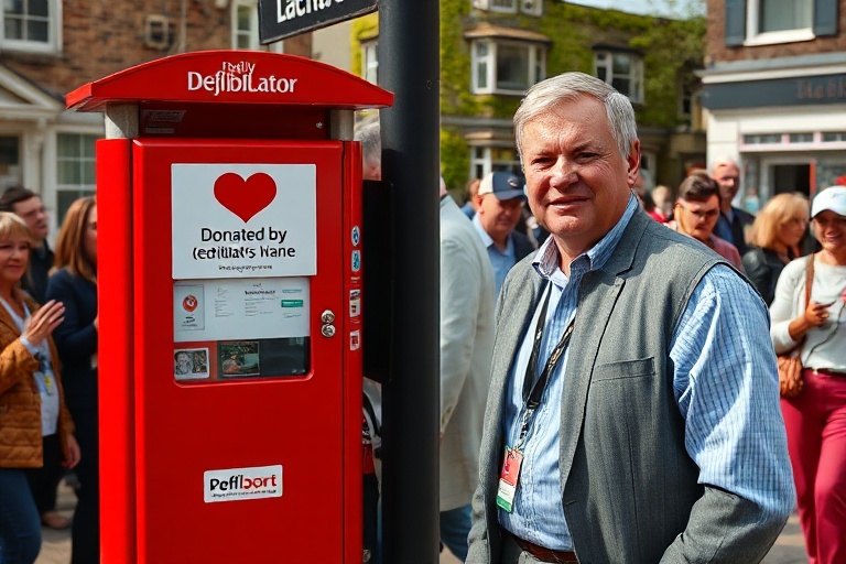 Malta Candidate Spends on Defibrillator, Not Flyers
