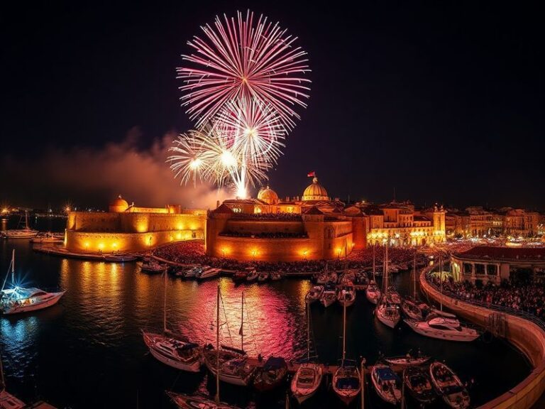 Malta Malta’s Fireworks Festival Lights Up the Night Sky for Final Night