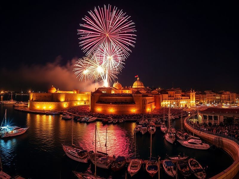 Malta Malta’s Fireworks Festival Lights Up the Night Sky for Final Night