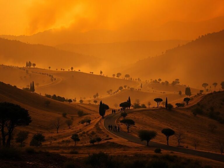 Malta Smoky Skies in Malta: Tuscany Wildfires Reach Our Shores