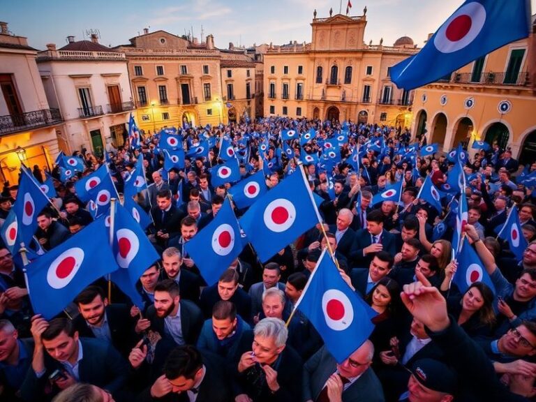Malta PN Fans Flood Lija in Sign of Resurgent Support