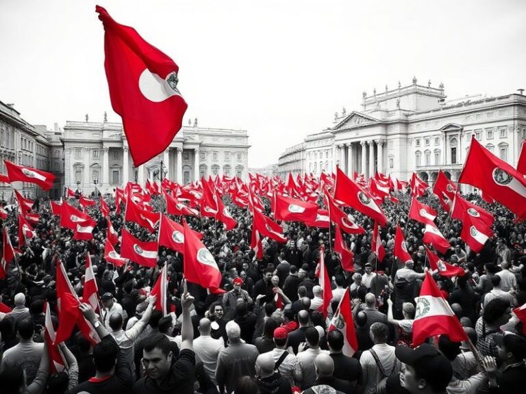 Malta Malta’s May Day: A Sea of Red and White