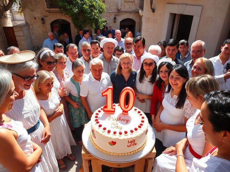 Malta Għajnsielem Association Celebrates 10 Years of Unity