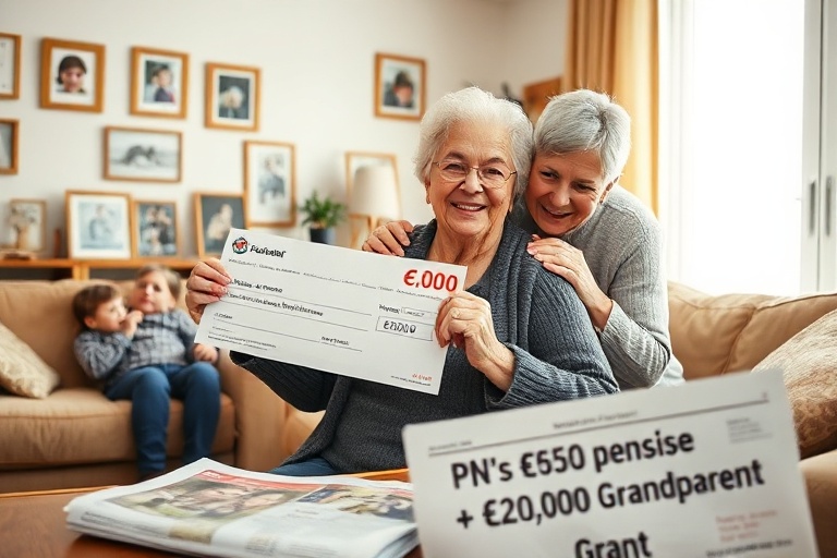 Malta PN Promises €650 Pension Rise & €2,000 ‘Grandparent Grant’