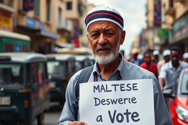 Malta Maltese Expat Fights for Voting Rights from Nairobi