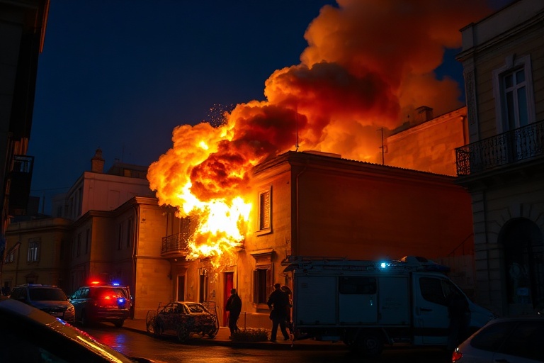 Malta Birkirkara House Explosion: Gas Leak Suspected