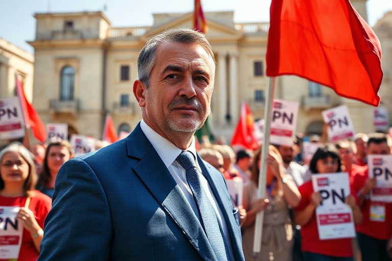Malta Gżira Mayor Switches to PN