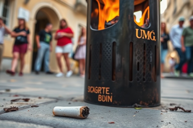 Malta Cigarette Butt Blaze: Swieqi’s Wake-Up Call