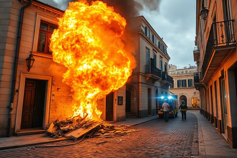 Malta Birkirkara House Explosion: Gas Leak Suspected
