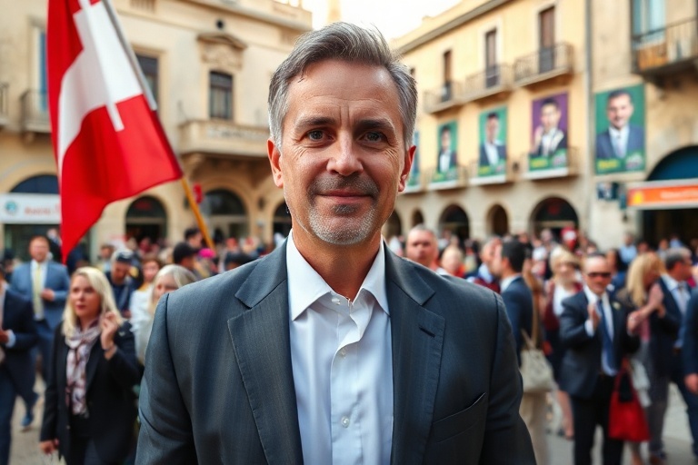 Malta Former Gżira Mayor Joins PN for Upcoming Elections