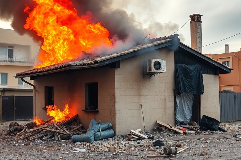 Malta Explosion, Fire Engulf Birkirkara House