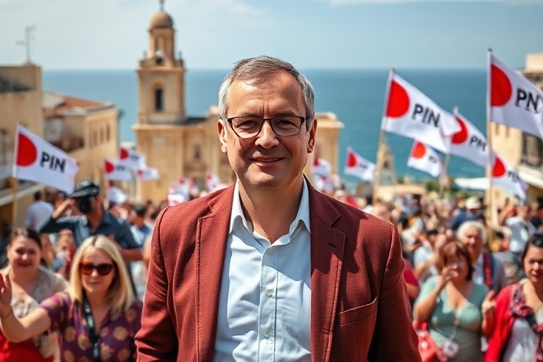 Malta Ex-Gżira Mayor Joins PN for Election Bid