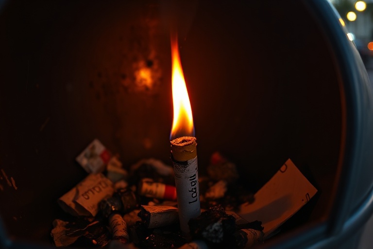 Malta Cigarette Butt Sparks Major Fire in Swieqi