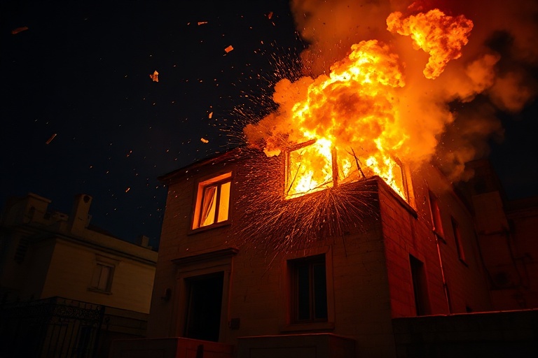 Malta Birkirkara Blast: House Explosion Sparks Major Fire