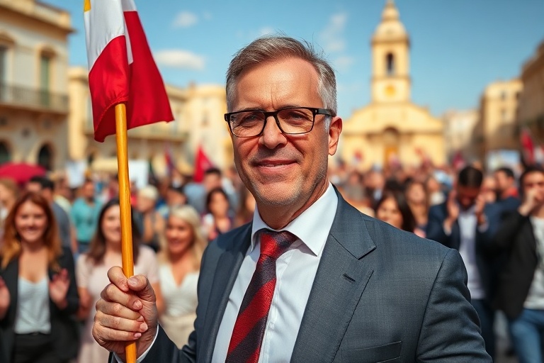 Malta Ex-Gżira Mayor Joins PN: Shaking Up Local Politics