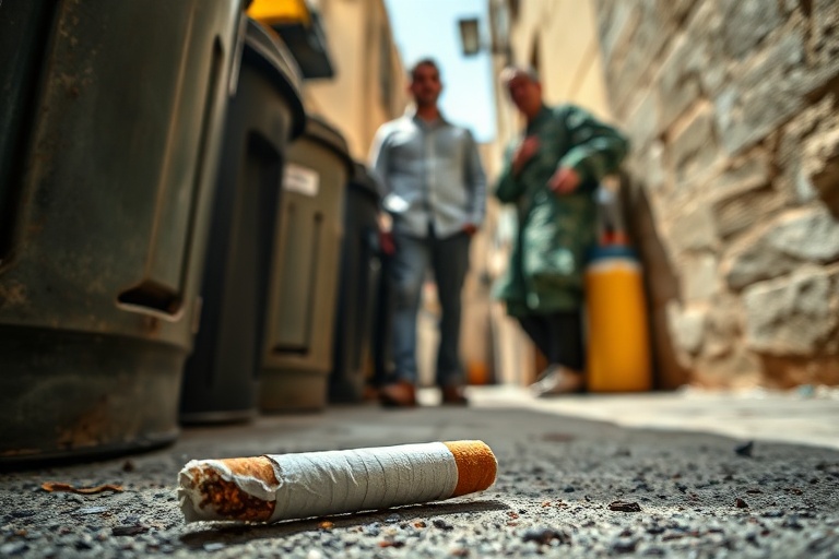 Malta Cigarette Butt Sparks Major Bin Blaze in Swieqi