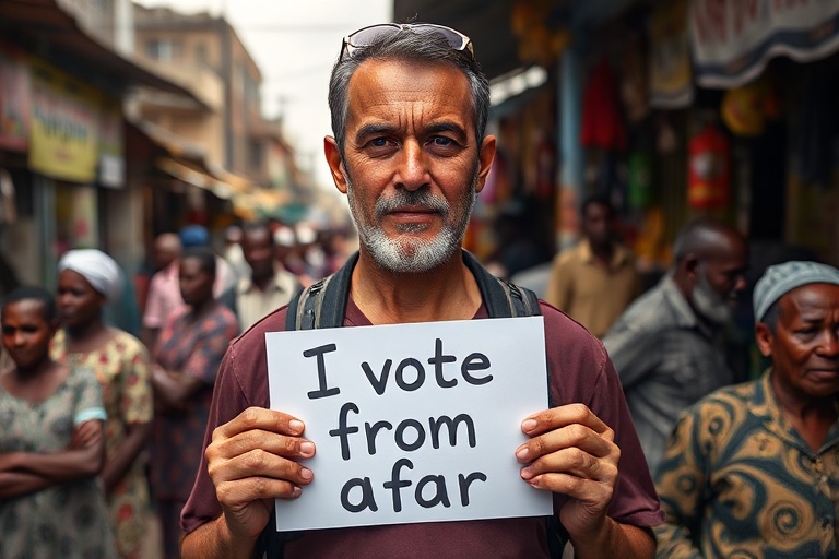 Malta Maltese Man in Nairobi Fights for Voting Rights