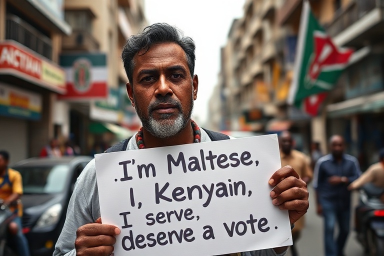 Malta Maltese Expats in Nairobi: Denied Vote in Homeland