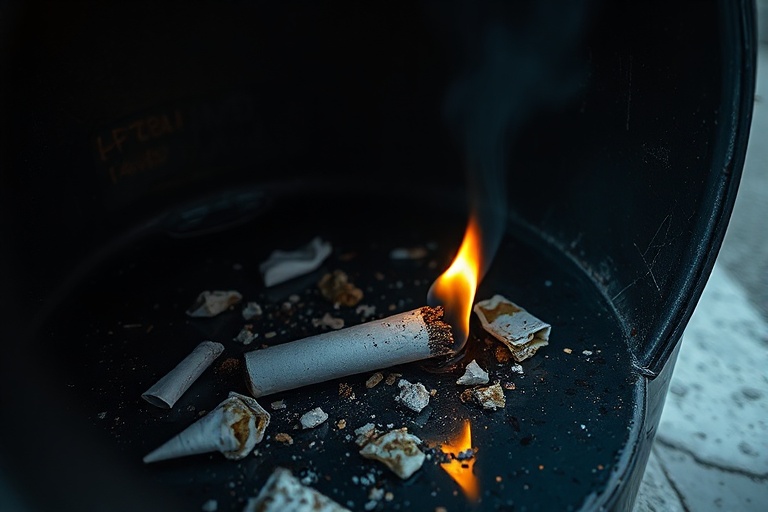 Malta Cigarette Butt Sparks Major Bin Blaze in Swieqi