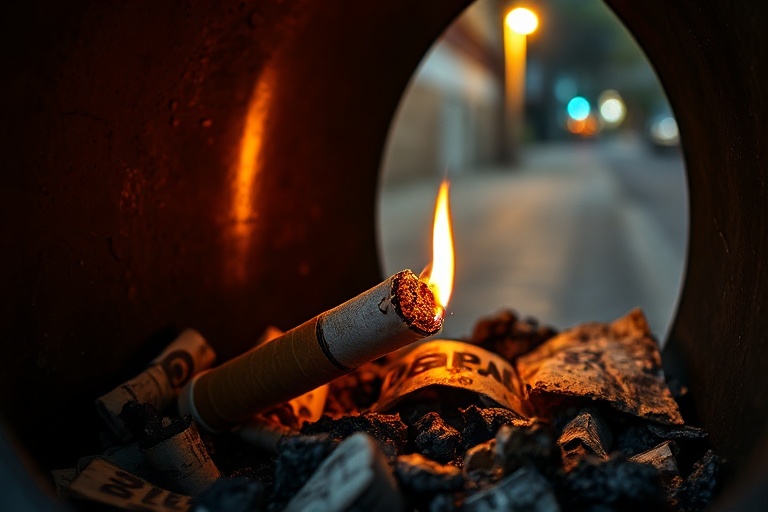 Malta Cigarette Butt Blaze: Swieqi’s Wake-Up Call