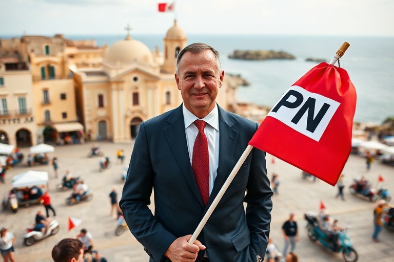 Malta Former Gżira Mayor Joins PN for Upcoming Elections