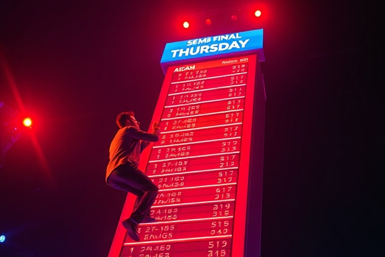 Malta Aidan climbs up the Eurovision rankings ahead of Thursday’s semi-final