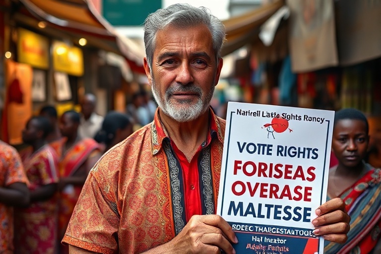 Malta Maltese Expat Fights for Overseas Voting Rights