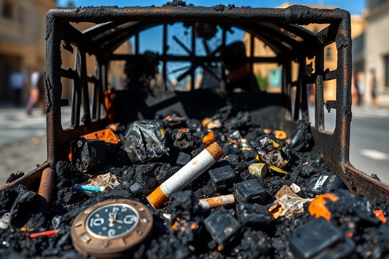 Malta Cigarette Butt Blaze: The Unassuming Culprit Behind Swieqi’s Bin Inferno