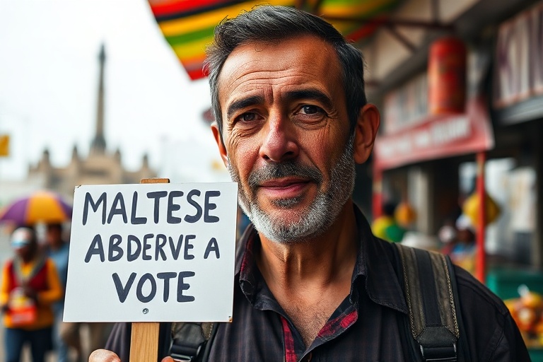 Malta Maltese Expat Fights for Overseas Voting Rights