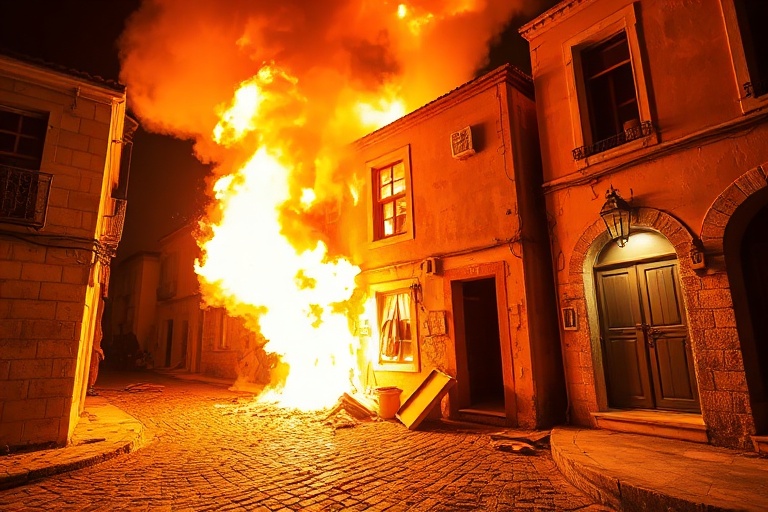 Malta Birkirkara House Explosion: Neighbours in Shock as Firefighters Battle Blaze