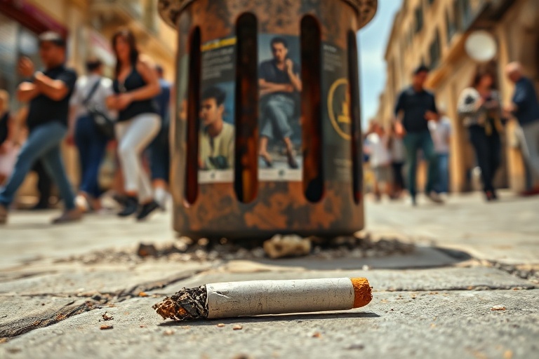 Malta Cigarette Butt Sparks Major Bin Fire in Swieqi