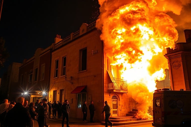 Malta Birkirkara Blast: House Explosion Sparks Major Fire