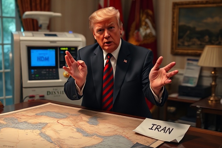 Malta Trump’s Mideast Warning Echoes in Malta